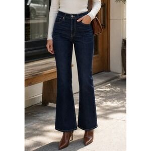 NWT Lucky Brand Women Stevie High-Rise Flare Jeans 10 Blue Classic Chic Timeless